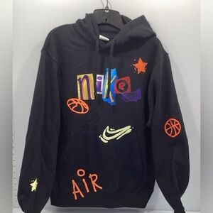 Nike graphic hoodie sweatshirt.